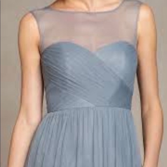 Jenny Yoo Aria Dress - Size 4, Mayan Blue - Picture 2 of 4